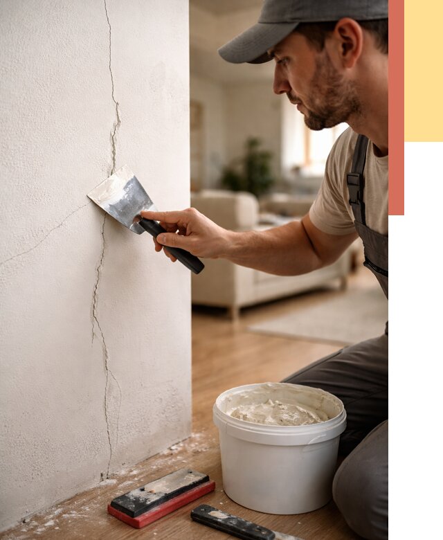 Заделка трещин и сколов в Ачинске от 2482 руб. — быстро и недорого | ОТДЕЛОЧНИК-Чнс