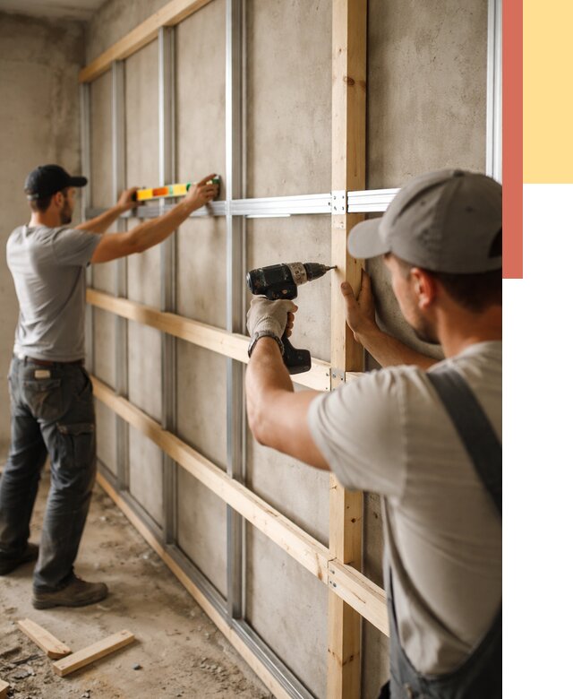 Устройство обрешетки под панели в Ачинске от 2127 руб. — монтаж под ключ | ОТДЕЛОЧНИК-Чнс