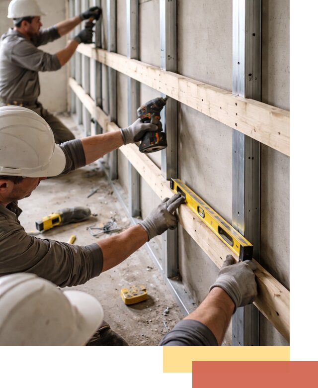 Устройство обрешетки под панели в Ачинске