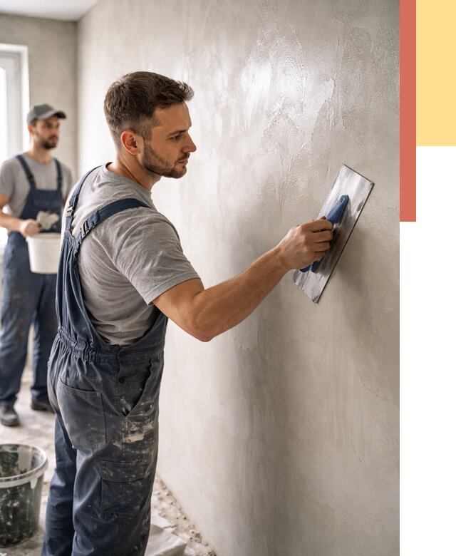 Глянцевание штукатурки стен в Ачинске от 7598 руб. — услуги и затирка | ОТДЕЛОЧНИК-Чнс