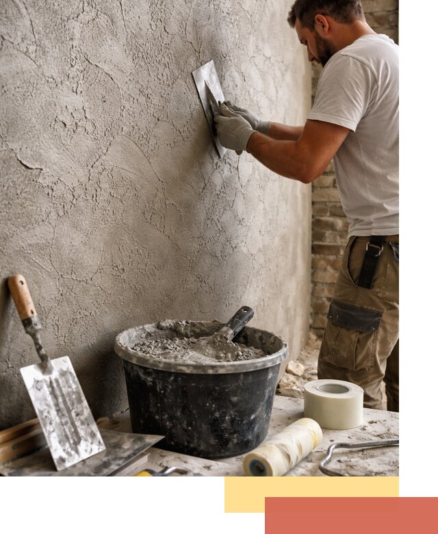 Декоративная штукатурка лофт в Ачинске — отделка стен и потолков