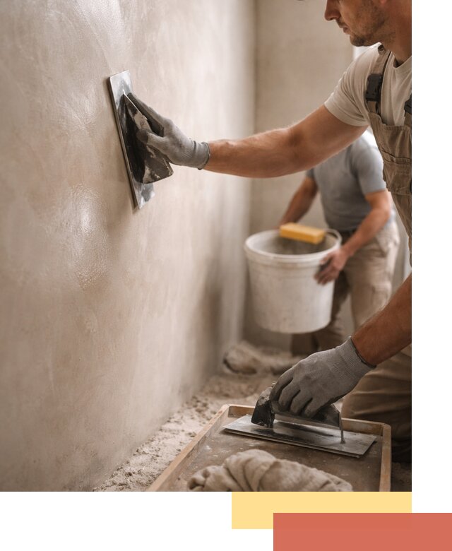 Нанесение марокканской штукатурки таделакт в Ачинске