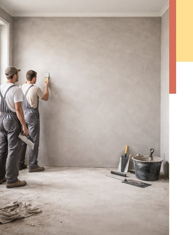 Микробетон на стены в Ачинске от 1266 руб. — нанесение и отделка | ОТДЕЛОЧНИК-Чнс