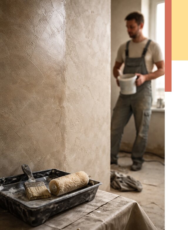 Нанесение воска на штукатурку в Ачинске от 3546 руб. | Услуги ОТДЕЛОЧНИК-Чнс