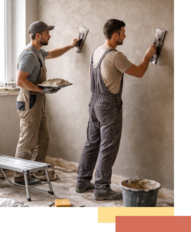 Ремонт декоративной штукатурки и восстановление фактуры в Ачинске