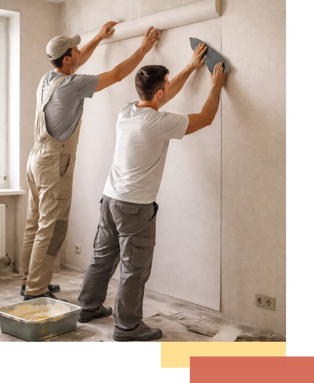 Поклейка виниловых обоев в Ачинске профессионально и качественно