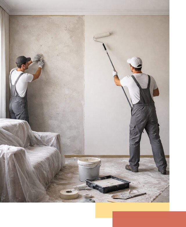 Покраска стен антивандальной краской в Ачинске