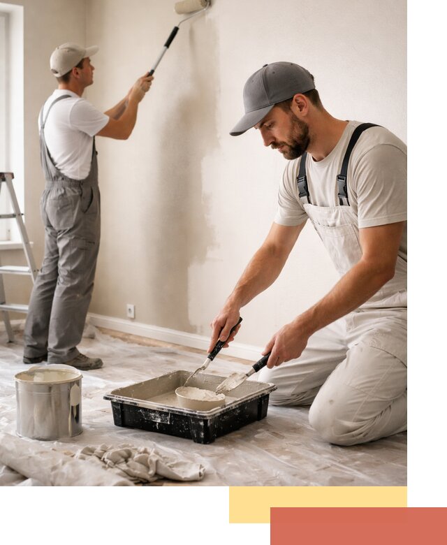 Покраска стен в квартире в Ачинске — профессионально и аккуратно