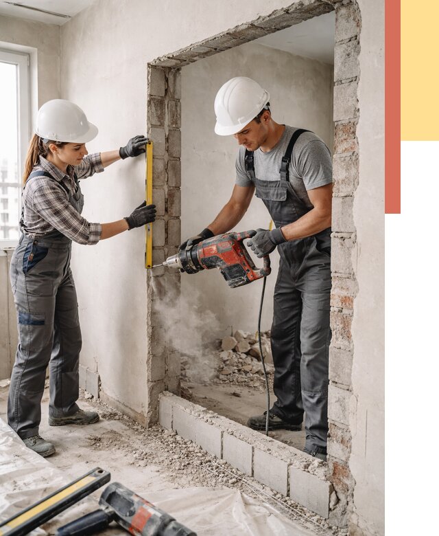 Создание проемов в стенах в Ачинске от 6585 руб. — алмазная резка и расширение | ОТДЕЛОЧНИК-Чнс