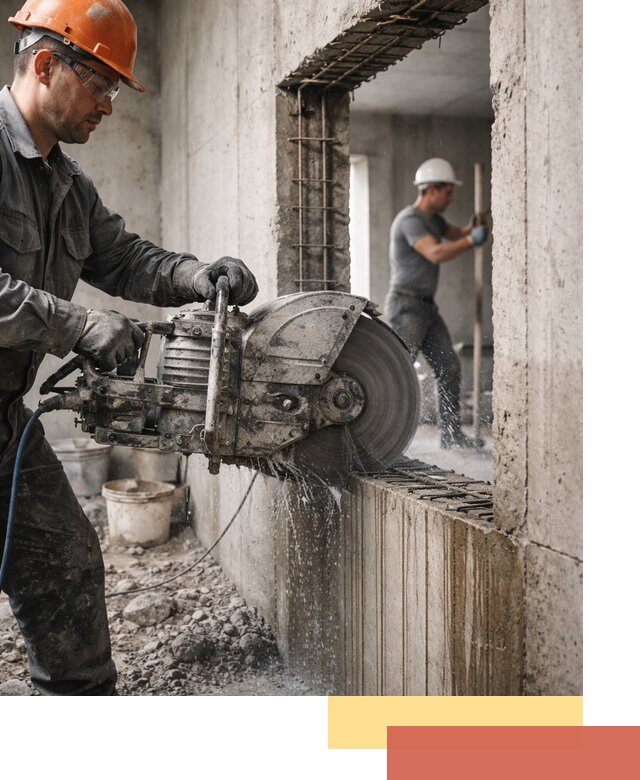 Алмазная резка проемов в Ачинске быстро и точно