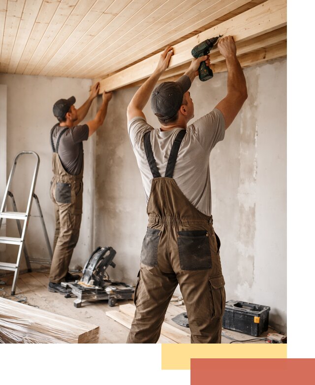 Монтаж потолка из вагонки в Ачинске профессионально и аккуратно