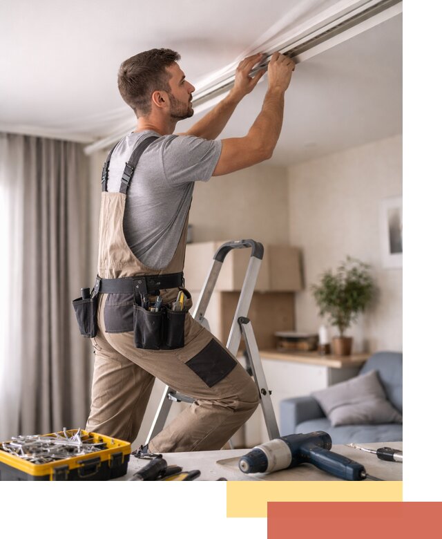 Ремонт натяжных потолков в Ачинске — качественно и оперативно