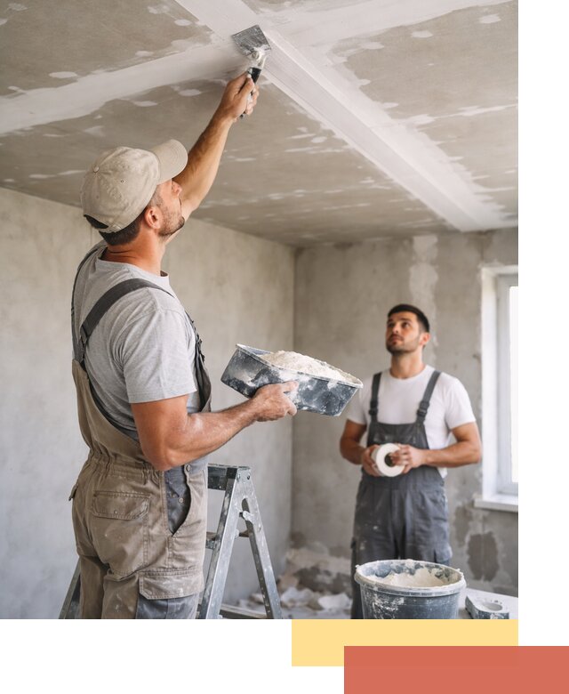 Обработка швов потолка ГКЛ в Ачинске: качественная заделка и шпатлевка