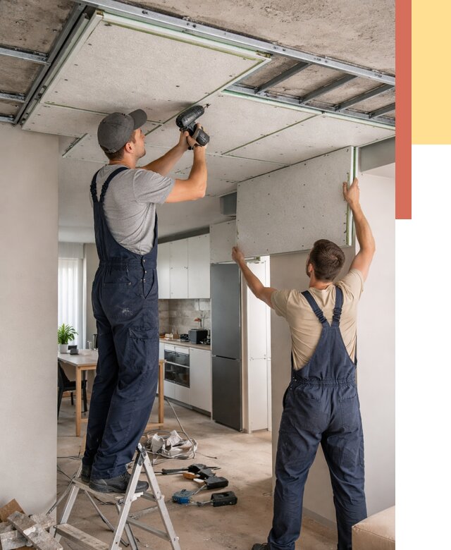 Шумоизоляция потолка панелями зипс в Ачинске от 1874 руб. под ключ | ОТДЕЛОЧНИК-Чнс